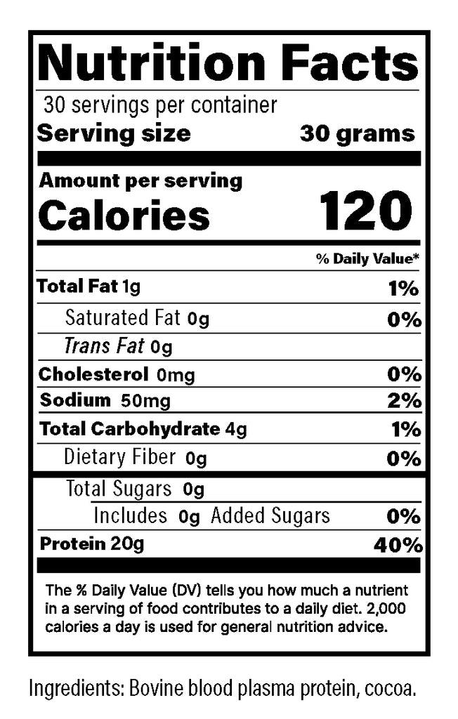 Beef Plasma Protein (Bovine Serum-derived protein)